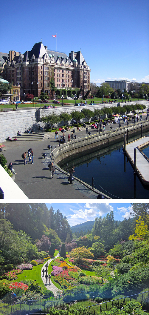 Victoria and Butchart Garden